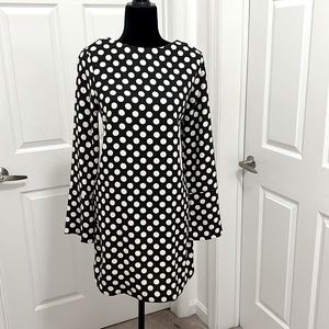 H&M Preppy polka dot dress size 8